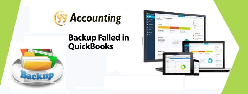 Backup Failed in QuickBooks
